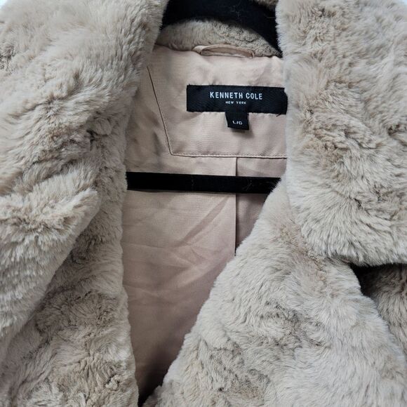 Kenneth cole new york faux fur coat - Picture 8 of 10